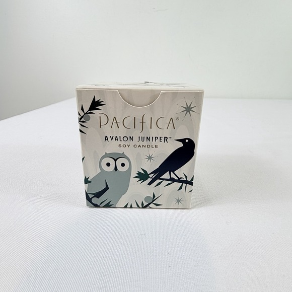 Pacifica Avalon Juniper Soy Candle 5.5 oz • Discontinued • New in Box , Rare - Picture 9 of 9